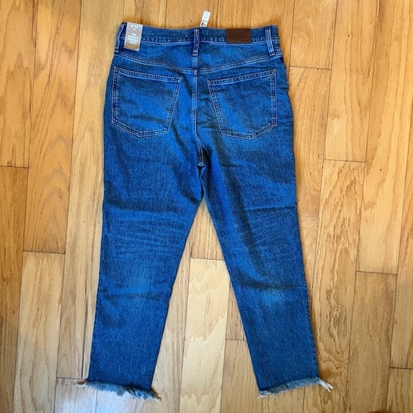 Madwell Perfect Vintage Jean Raw Hem 31 medium wash - Picture 12 of 12
